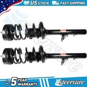 Stee250610021124 Monroe Shocks & Struts Suspension Strut And Coil Spring Assembly Rear Fits 1998-2004 Dodge Intrepid