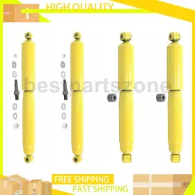 Zone251203024622 Monroe Shocks & Struts Shock Absorber Set Of 4 New Fits 1973 Gmc K15/k1500 Pickup