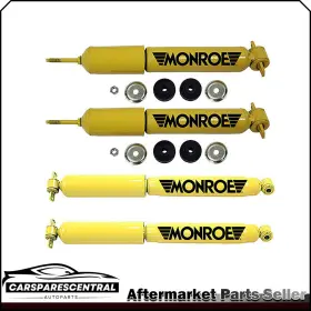 Spaecarpartfz20250329a7829-ca Monroe For Chevy Express 2500 3500 Gmc Savana 03-15 Front And Rear Shocks Set