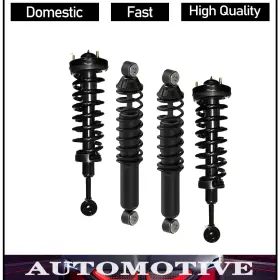 Sspp06232025na0262 Monroe Oem Front Struts And Rear Shocks With Coil For 2006-2008 Lincoln Mark Lt 4wd