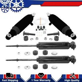 Apsh01221230069110 Monroe & Struts Front Rear Shocks For Oldsmobile 442 6.6l 1971 1970 1969 1968