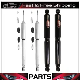 Sttrautoser0307a1388 Monroe Front And Rear Shock Absorbers Kit For Chevy Silverado Gmc Sierra 3500