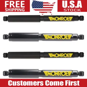 Toptop260203mon0004a Monroe Front And Rear Shock Absorbers Kit Matic Plus For Nissan Xterra 2000-2001