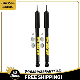 Whefz20260428-41 Monroe Rwd Only 2 Left Right Rear Shocks Absorber Struts For Chrysler Dodge