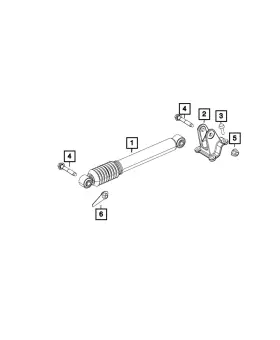 68444227aa Mopar Genuine Damper