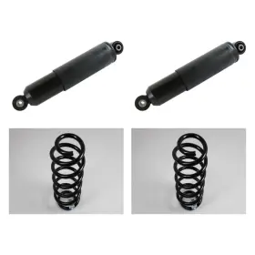 Bndl-102497 Mopar For Dodge Grand Caravan 14-15 Rear Shock Absorbers And Coil Springs Kit