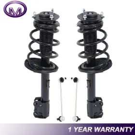2024m080020x4v1128 Mostmotor 4x Front Shock Struts And Sway Bar Links For 2008-2011 Toyota Highlander Fwd 3.5l 2024m080020x4v1128 Mostmotor 4x Front Shock Struts And Sway Bar Links For 2008-2011 Toyota Highlander Fwd 3.5l