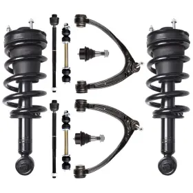 12296794 Motofatory For 07-14 Gmc Yukon Chevy Tahoe Control Arm Sway Bar Ball Joint Front Struts