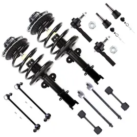 12296987 Motofatory For Chrysler Town And Country 2001-2007 Sway Bar Tie Rods Ball Joint Front Struts