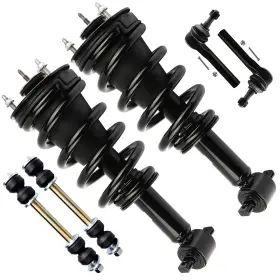 12297000 Motofatory For 2014-18 Chevy Silverado 1500 4wd Sway Bar Front Shocks Struts Outer Tierods