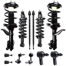 12319877 Motofatory For 02-06 Honda Crv Inner Outer Tie Rod Strut Absorber Shock Ball Joint Sway Bar