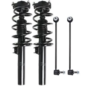 12319990 Motofatory For 2010-2014 Volkswagen Golf Sway Bar Links Front Left Right Struts Assembly