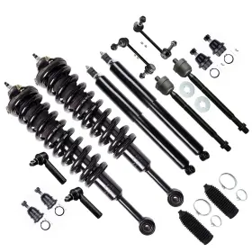 12320050 Motofatory For Toyota Tacoma 05-15 Ball Joints Front Rear Struts Shocks Spring Tierod End