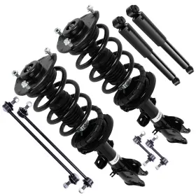 12320054 Motofatory For Kia Sorento 2011-2013 Front Struts Sway Bars Kit Rear Shock Absorbers