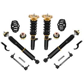 Motomasterspro Mo118949t01 Coilovers For Bmw E46 320i 325i 330i Struts Suspension Lowering Kit