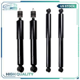 Motomasterspro Moto809045s01 4x Front Rear Shocks Struts For 2001-2007 Chevrolet Silverado Gmc Sierra 3500