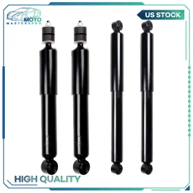 Moto809045s01 Motomasterspro 4x Front Rear Shocks Struts For 2001-2007 Chevrolet Silverado Gmc Sierra 3500