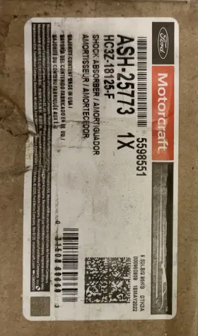 Hc3z-18125-f Motorcraft Shock Absorber Hc3z18125f Ash-25773