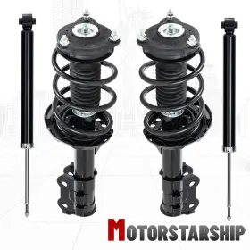620m0141802030404p620 Motorstarship 4x Front Rear Shocks Struts For 2016-2019 Hyundai Sonata 2016-2020 Kia Optima
