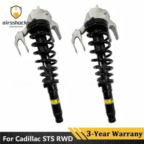 19150442 Mseecaps 2x Front Shock Absorber Assys With Magnetic Fit Cadillac Sts Sls Rwd 8896454 2005