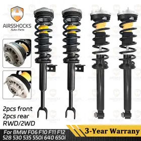 31316775575 Mseecaps 4x Front Rear Shock Struts For Bmw F06 F10 F11 F12 528 530 535 550i 640 650i 2wd