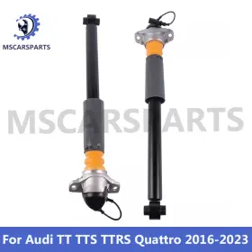 8s0513021aa Mseecaps 2x Rear Shock Absorbers Struts With Magnetic Fit Audi Tt Tts Ttrs Quattro 2016-2023