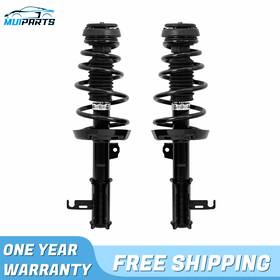 Mulparts M014167879g2 New Pair Front Shocks Struts With Coil Spring For 12-15 Chevy Cruze 372664 372663