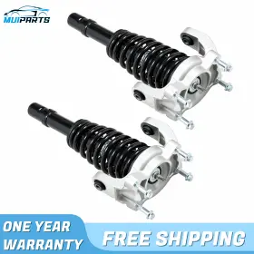 M141381382-1g2 Mulparts New Pair Front Struts With Coil Spring Assy For Dodge Stratus Chrysler Sebring V6