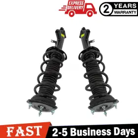E6211-5cf0a Muse-carparts 2x Rear Shock Absorbers Struts Assys Electric Fit Infiniti Q50 Q60 Sport 2016-24