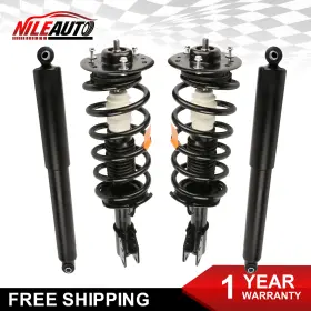 M141068697070-c7 Nileauto Set 4 Front&rear Complete Shock Struts For 02-07 Saturn Vue 05-06 Chevy Equinox