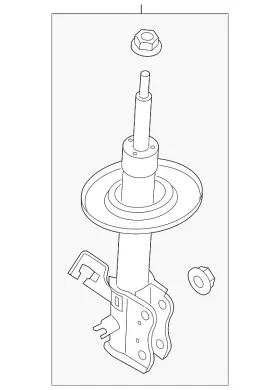 E4302-4ba1d Nissan Genuine Strut