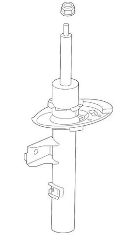Nissan E4302-5mp1e Genuine Suspension Strut