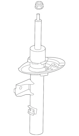 E4302-5mp1e Nissan Genuine Suspension Strut