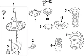 E4302-6sa0c Nissan Genuine Strut