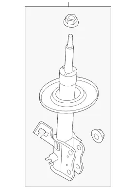 E4303-5hl0a Nissan Genuine Strut