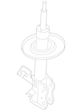 Nissan E4c03-et81pnw Genuine Value Advantage Strut Kit Ft Lh