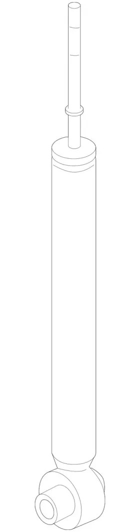 E6210-3ka0a Nissan Genuine Shock Absorber