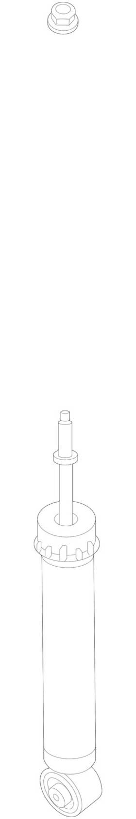Nissan E6210-6rr2e Genuine Shock Absorber