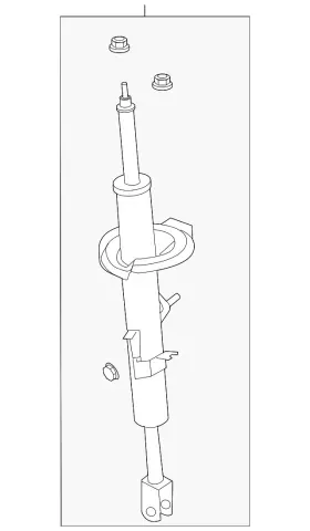 E6a10-cf40c Nissan Genuine Strut