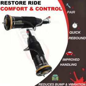 2213202313 Oe Quality 2pcs Front Left Right Air Suspension Shocks For Mercedes Cl550 Cl600 Without 4matic