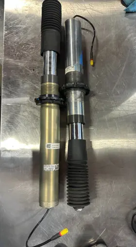 981-343-035-81 Oem Porsche Cayman Gt4 Left Rear And Front Shocks Protective Pipe