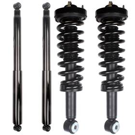 Parautostore Ew812049a01 Set Of 4 Quick Front Struts And Rear Shocks Kits Fits 2009-2013 Ford F-150 2wd