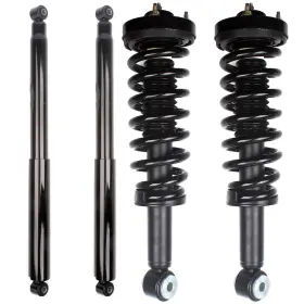 Ew812049a01 Parautostore Set Of 4 Quick Front Struts And Rear Shocks Kits Fits 2009-2013 Ford F-150 2wd
