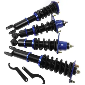 Pa119022p01 Parautostore Coilovers For 04-11 Mazda Rx-8 Adj Height Shocks Struts Suspension Springs Kits