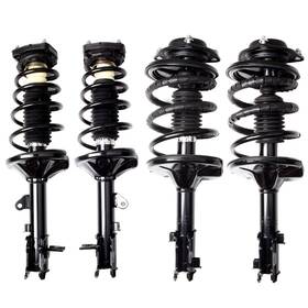Parautostore Pa808239p01 Front And Rear Complete Struts Shock Absorbers Kit Fits 2000-2006 Hyundai Elantra