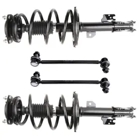 Pa820206p01 Parautostore For 2007-2010 Toyota Sienna Front Strut With Coil Spring And Sway Bar Links Awd / Fwd