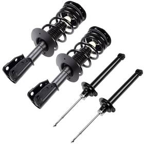 Parautostore Pa834645p01 Quick Loaded Front Rear Struts Shocks And Springs For 1999-2005 Chevrolet Cavalier