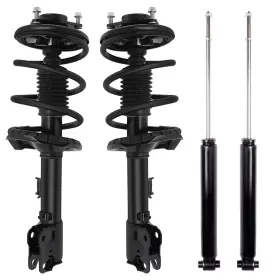 Pa842122p01 Parautostore For 2007-2009 Mitsubishi Outlander Complete Front Struts With Spring And Rear Shock