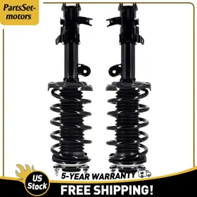 1334075l Partsset-motors Front Driver Passenger Struts Shocks Fits 2016-2022 Acura Ilx