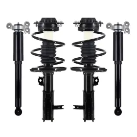 D403716 Pm Auto Set Front Quick Complete Strut-rear Shock Kit To 2016-2023 Chevrolet Malibu